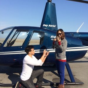 Helicopter Marriage Proposal